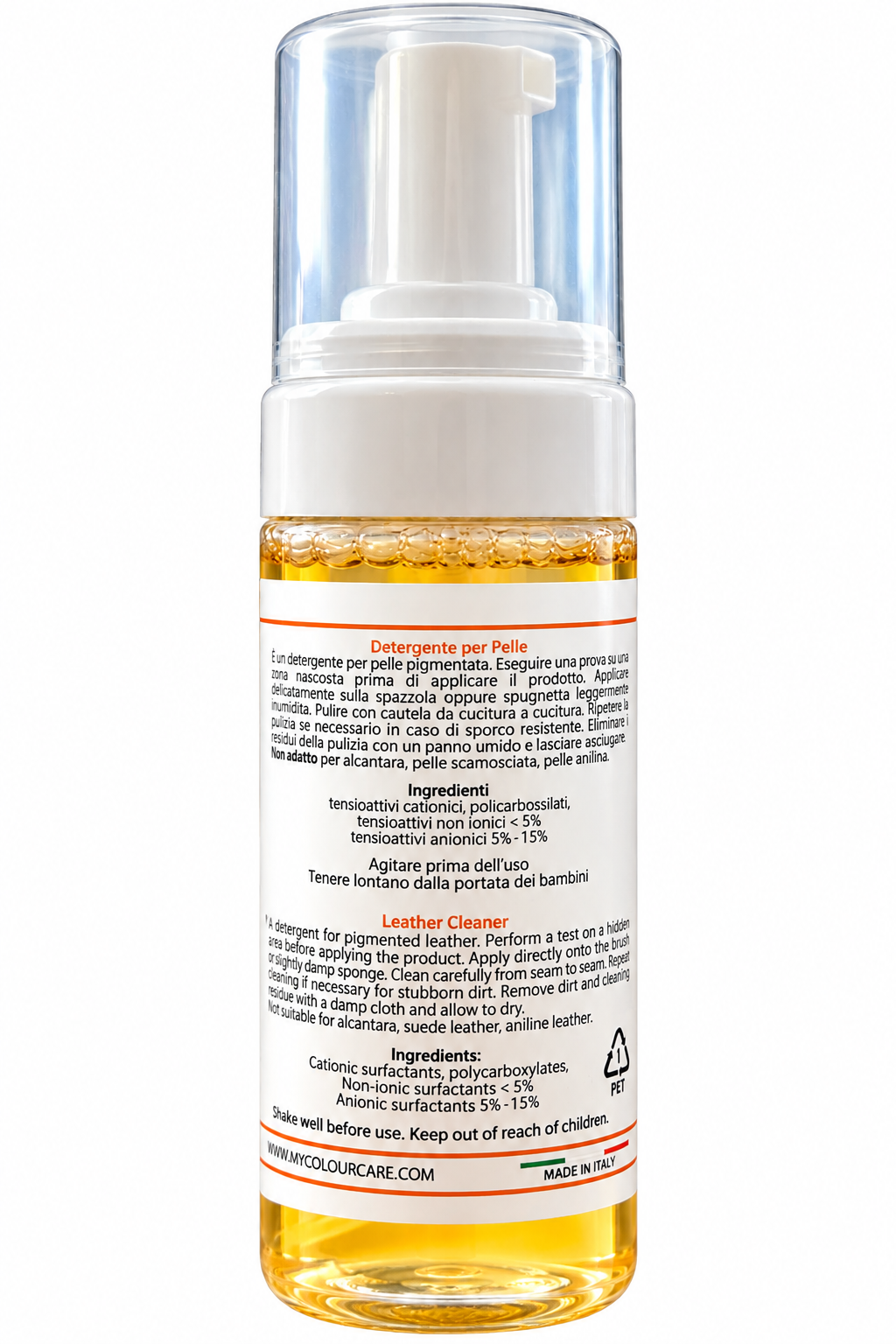 Detergente Restauro Pelle Professionale - 130 ml