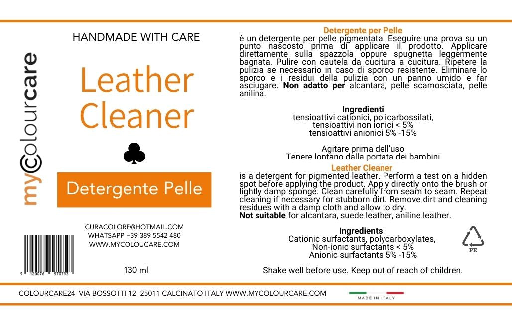 Detergente Restauro Pelle Professionale - 130 ml
