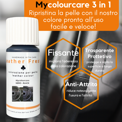 Kit Ritocco Volante Nero - Pelle o Ecopelle
