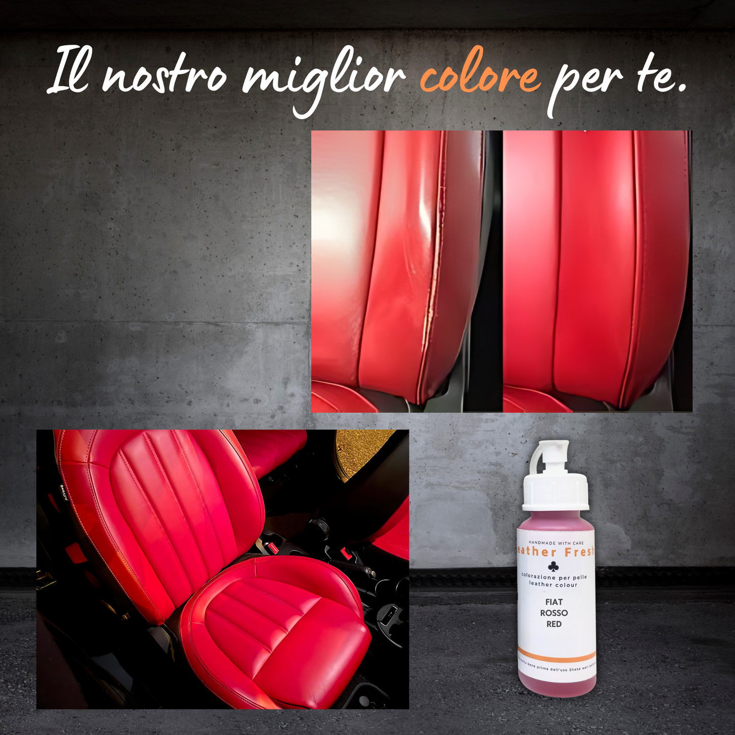Kit Ritocco Spallina + Detergente Professionale - Pelle & Ecopelle