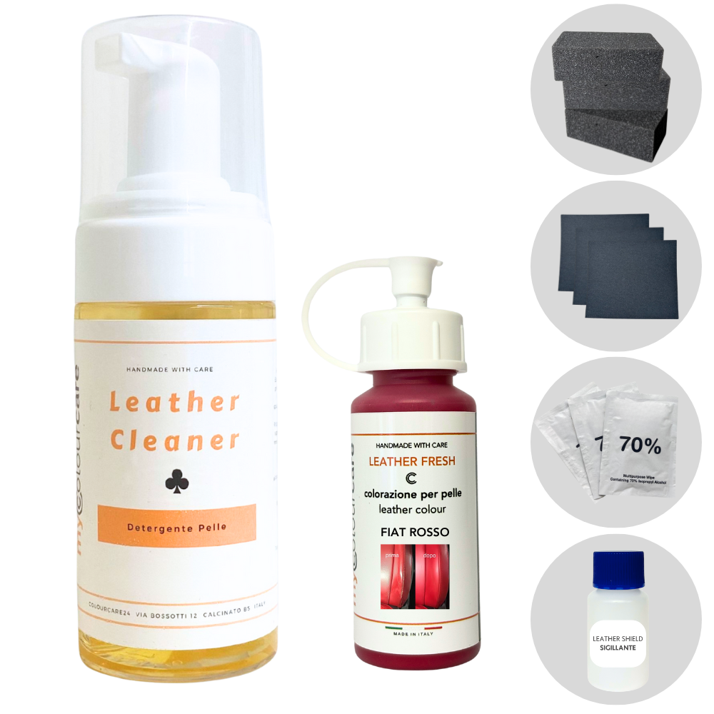 Kit Ritocco Spallina + Detergente Professionale - Pelle & Ecopelle