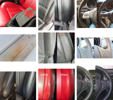 Carica l&#39;immagine nel visualizzatore di Gallery, Kit accessorie Detailing per Interni Auto in Pelle Spazzola per Pelle