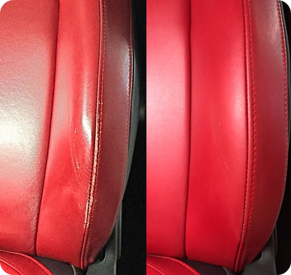 Porsche Shoulder Pad Touch-up Kit Sand Beige "Sandbeige" - Leather &amp; Eco-leather